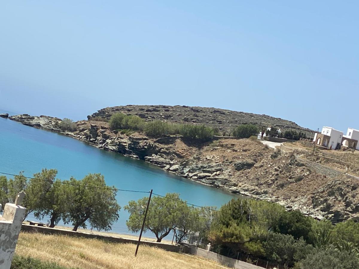 Amnia Apartment Agios Romanos Bagian luar foto